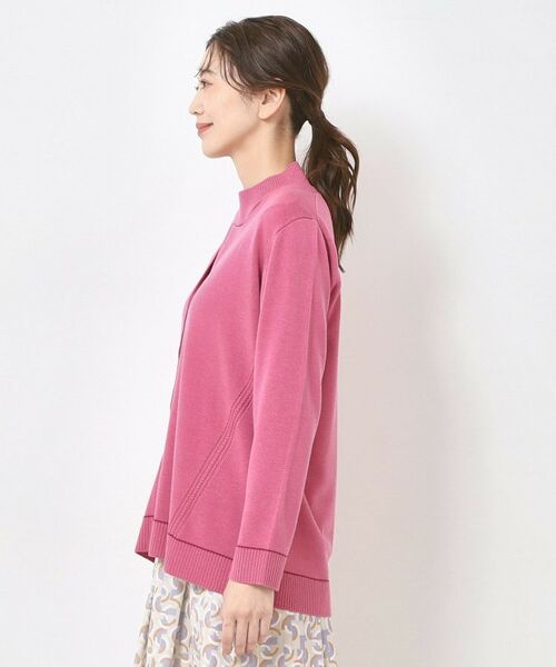 CORDIER / コルディア カーディガン・ボレロ | 【M～3Lサイズ／アンサンブル／洗える】エターナルニットVネックカーディガン | 詳細2