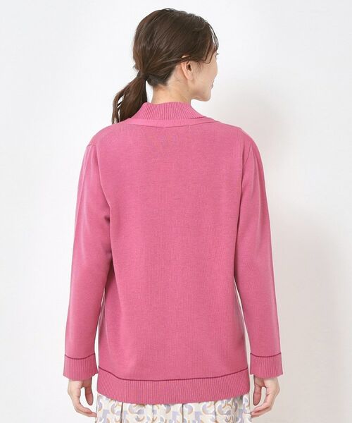 CORDIER / コルディア カーディガン・ボレロ | 【M～3Lサイズ／アンサンブル／洗える】エターナルニットVネックカーディガン | 詳細3