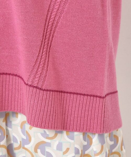 CORDIER / コルディア カーディガン・ボレロ | 【M～3Lサイズ／アンサンブル／洗える】エターナルニットVネックカーディガン | 詳細6