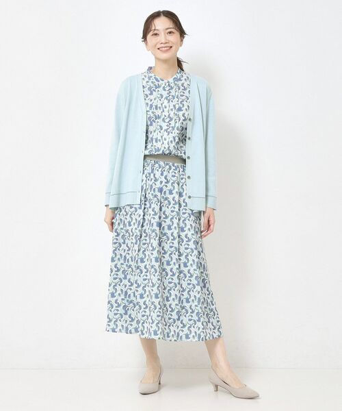 CORDIER / コルディア カーディガン・ボレロ | 【M～3Lサイズ／アンサンブル／洗える】エターナルニットVネックカーディガン | 詳細9