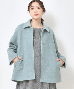 CORDIER / コルディア ステンカラーコート | 【M～4Lサイズ】イタリースライバーコート