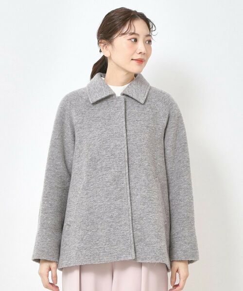 CORDIER / コルディア ステンカラーコート | 【M～4Lサイズ】イタリースライバーコート | 詳細1