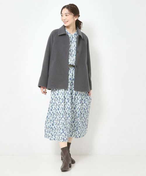 CORDIER / コルディア ステンカラーコート | 【M～4Lサイズ】イタリースライバーコート | 詳細10