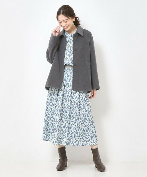 CORDIER / コルディア ステンカラーコート | 【M～4Lサイズ】イタリースライバーコート | 詳細11