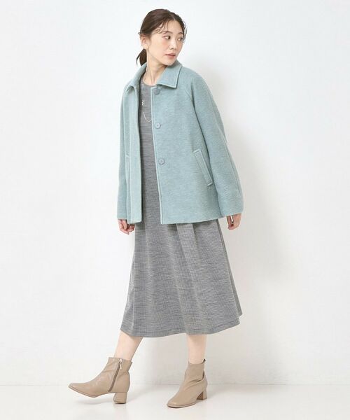 CORDIER / コルディア ステンカラーコート | 【M～4Lサイズ】イタリースライバーコート | 詳細15