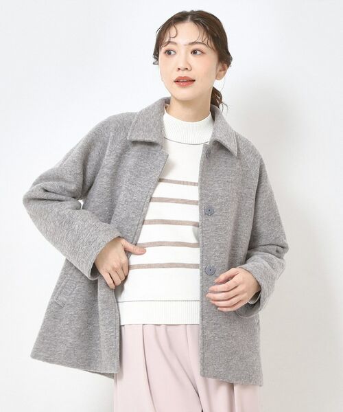 CORDIER / コルディア ステンカラーコート | 【M～4Lサイズ】イタリースライバーコート | 詳細17