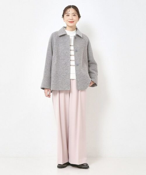 CORDIER / コルディア ステンカラーコート | 【M～4Lサイズ】イタリースライバーコート | 詳細18