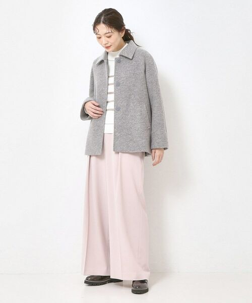 CORDIER / コルディア ステンカラーコート | 【M～4Lサイズ】イタリースライバーコート | 詳細19