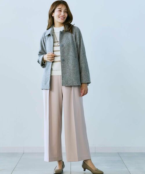 CORDIER / コルディア ステンカラーコート | 【M～4Lサイズ】イタリースライバーコート | 詳細23