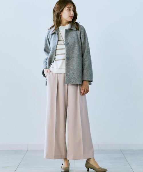 CORDIER / コルディア ステンカラーコート | 【M～4Lサイズ】イタリースライバーコート | 詳細24