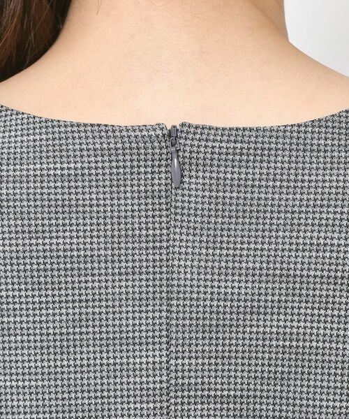 CORDIER / コルディア ミニ丈・ひざ丈ワンピース | 【M～3Lサイズ／洗える】クリアウール混ジャージワンピース | 詳細5