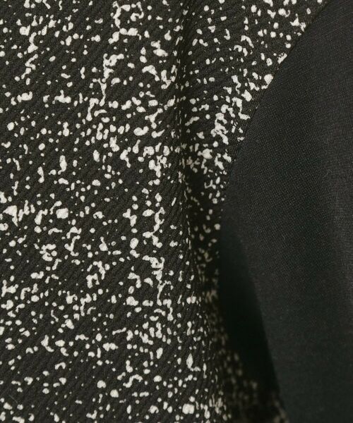 CORDIER / コルディア ミニ丈・ひざ丈ワンピース | 【M～4Lサイズ／洗える】セナプリントジャージワンピース | 詳細12