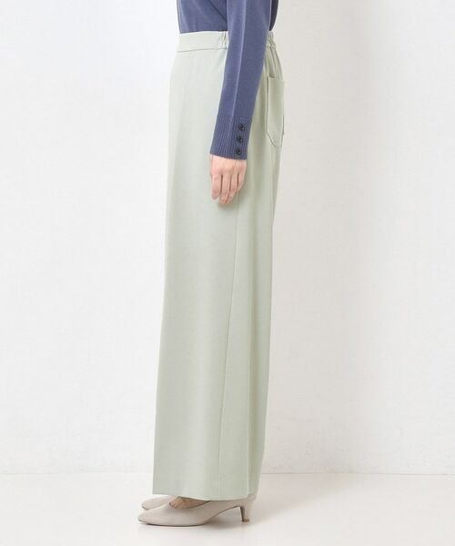 CORDIER / コルディア パンツ | 【S～4Lサイズ／ストレッチ／洗える】ステファニーワイドパンツ | 詳細2