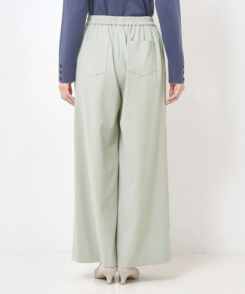 CORDIER / コルディア パンツ | 【S～4Lサイズ／ストレッチ／洗える】ステファニーワイドパンツ | 詳細3