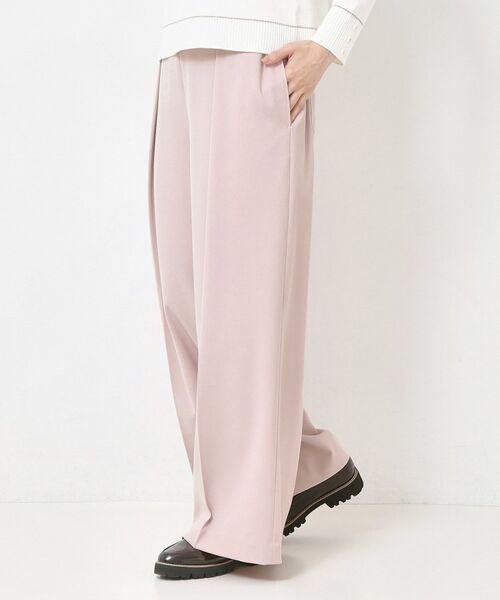 CORDIER / コルディア パンツ | 【S～4Lサイズ／ストレッチ／洗える】ステファニーワイドパンツ | 詳細9