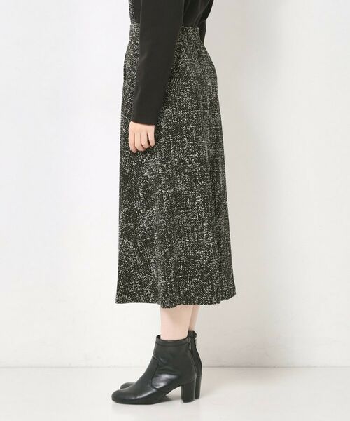 CORDIER / コルディア スカート | 【S～4Lサイズ／セットアップ／洗える】セナプリントジャージセミフレアスカート | 詳細2