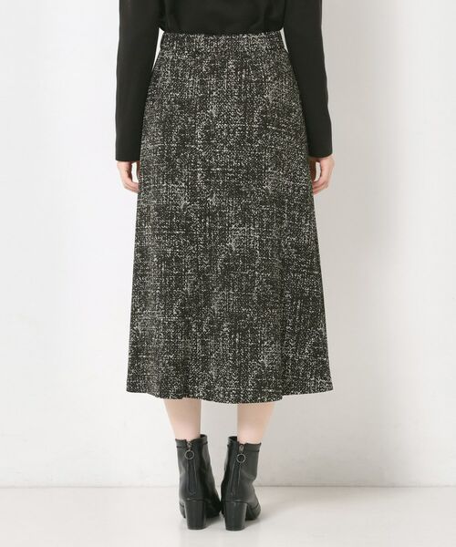 CORDIER / コルディア スカート | 【S～4Lサイズ／セットアップ／洗える】セナプリントジャージセミフレアスカート | 詳細3