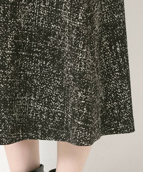 CORDIER / コルディア スカート | 【S～4Lサイズ／セットアップ／洗える】セナプリントジャージセミフレアスカート | 詳細6