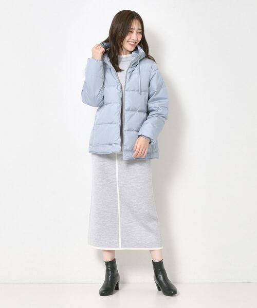 CORDIER / コルディア ロング・マキシ丈スカート | 【セットアップ】ウールブレンド配色ラインニットスカート | 詳細16