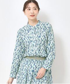 CORDIER / コルディア シャツ・ブラウス | 【M～3Lサイズ／セットアップ／洗える】エスポワール幾何プリントブラウス