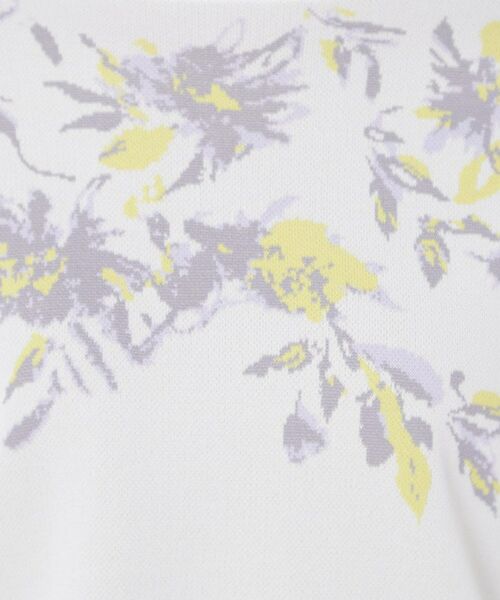 CORDIER / コルディア ニット・セーター | 【入卒セレモニー／おでかけ／M～3Lサイズ／セットアップ】フラワージャカードプルオーバーニット | 詳細10