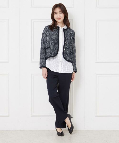 CORDIER / コルディア パンツ | 【M～4Lサイズ／2WAYストレッチ】グレーススマートパンツ | 詳細16