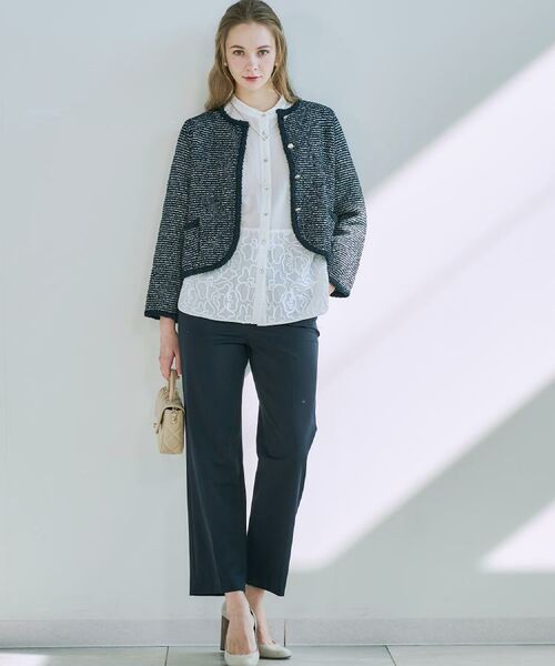 CORDIER / コルディア パンツ | 【M～4Lサイズ／2WAYストレッチ】グレーススマートパンツ | 詳細17