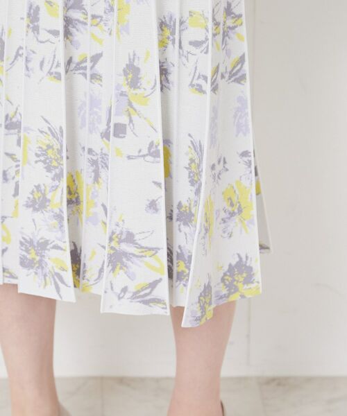 CORDIER / コルディア ロング・マキシ丈スカート | 【入卒セレモニー／おでかけ／セットアップ】フラワージャカードスカート | 詳細5