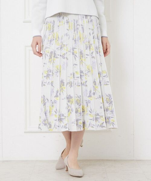CORDIER / コルディア ロング・マキシ丈スカート | 【入卒セレモニー／おでかけ／セットアップ】フラワージャカードスカート | 詳細6