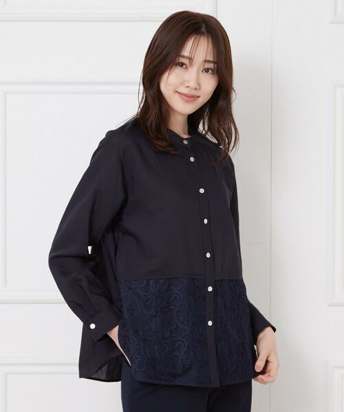 CORDIER / コルディア シャツ・ブラウス | 【入卒セレモニー／おでかけ】フラワーモチーフ刺繍ブラウス | 詳細11