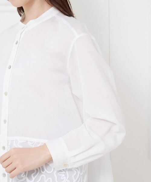 CORDIER / コルディア シャツ・ブラウス | 【入卒セレモニー／おでかけ】フラワーモチーフ刺繍ブラウス | 詳細5