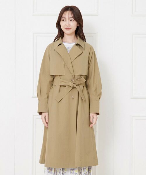 CORDIER / コルディア トレンチコート | 【入卒セレモニー／おでかけ／お仕事】グレースライトストレッチトレンチコート | 詳細1