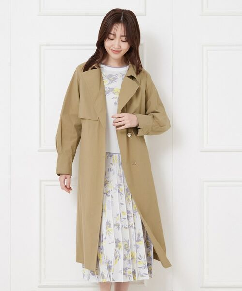CORDIER / コルディア トレンチコート | 【入卒セレモニー／おでかけ／お仕事】グレースライトストレッチトレンチコート | 詳細10