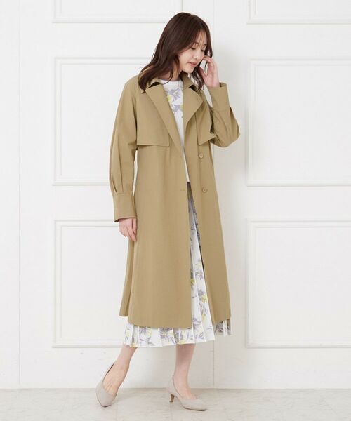 CORDIER / コルディア トレンチコート | 【入卒セレモニー／おでかけ／お仕事】グレースライトストレッチトレンチコート | 詳細12