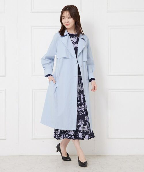 CORDIER / コルディア トレンチコート | 【入卒セレモニー／おでかけ／お仕事】グレースライトストレッチトレンチコート | 詳細16