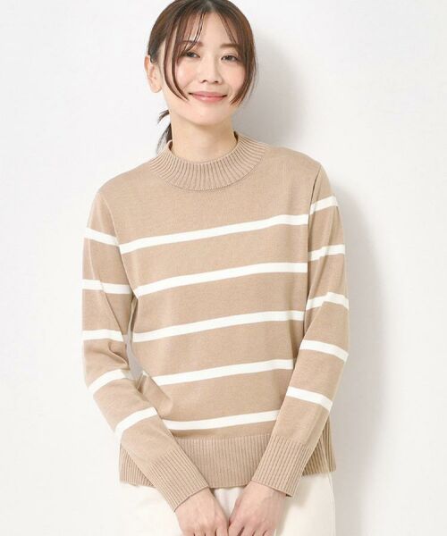 CORDIER / コルディア ニット・セーター | ノイエニットプルオーバー（ピンクベージュ(053)）