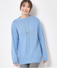 CORDIER / コルディア ニット・セーター | ノイエミドル クリアカラーチュニックニット