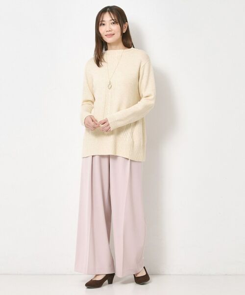 CORDIER / コルディア ニット・セーター | ノイエミドル クリアカラーチュニックニット | 詳細16