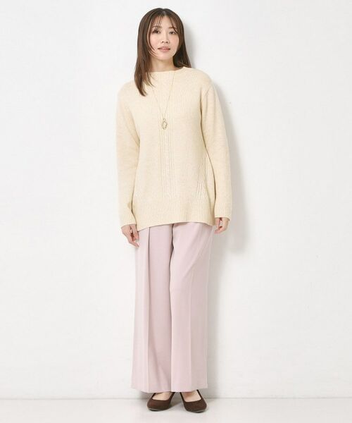 CORDIER / コルディア ニット・セーター | ノイエミドル クリアカラーチュニックニット | 詳細17