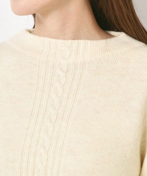 CORDIER / コルディア ニット・セーター | ノイエミドル クリアカラーチュニックニット | 詳細4