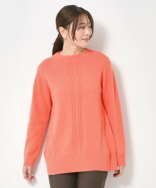 CORDIER / コルディア ニット・セーター | ノイエミドル クリアカラーチュニックニット | 詳細7