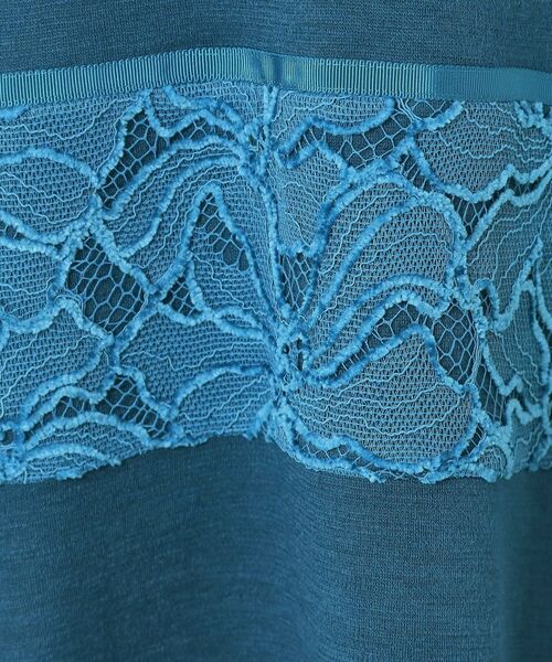 CORDIER / コルディア チュニック | レーステープデザインチュニックプルオーバー | 詳細10