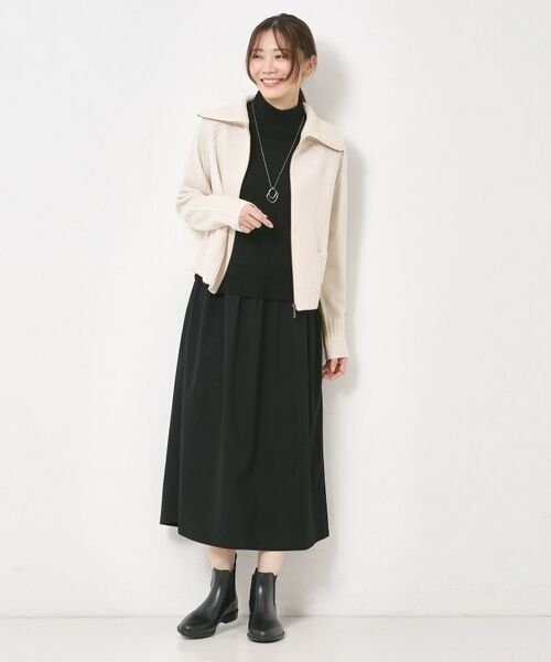 CORDIER / コルディア カーディガン・ボレロ | 【M～4Lサイズ／セットアップ可】ソフト5ジップアップカーディガン | 詳細10