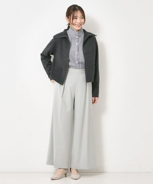 CORDIER / コルディア カーディガン・ボレロ | 【M～4Lサイズ／セットアップ可】ソフト5ジップアップカーディガン | 詳細14