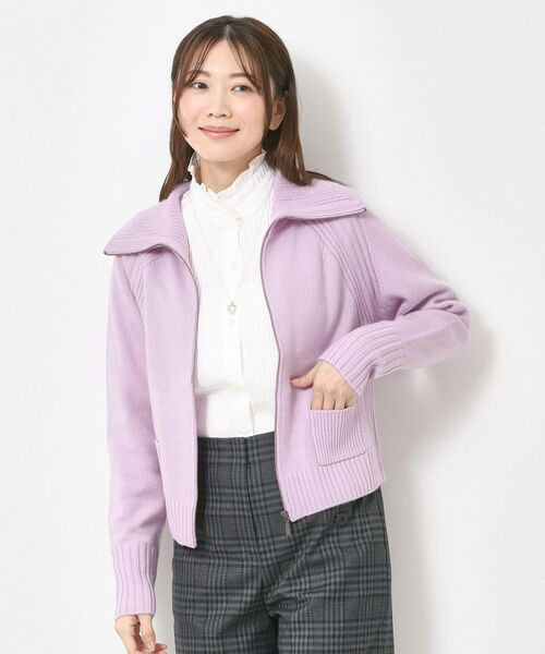 CORDIER / コルディア カーディガン・ボレロ | 【M～4Lサイズ／セットアップ可】ソフト5ジップアップカーディガン | 詳細16