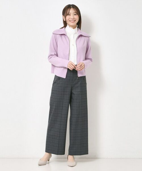 CORDIER / コルディア カーディガン・ボレロ | 【M～4Lサイズ／セットアップ可】ソフト5ジップアップカーディガン | 詳細17