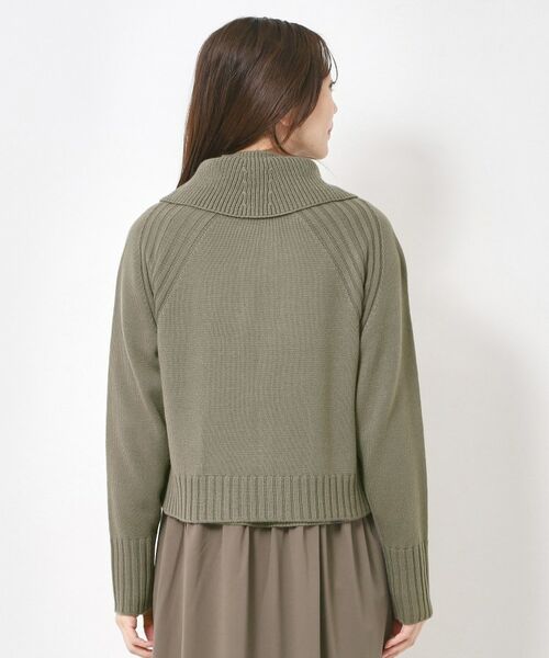 CORDIER / コルディア カーディガン・ボレロ | 【M～4Lサイズ／セットアップ可】ソフト5ジップアップカーディガン | 詳細3