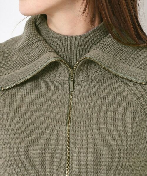 CORDIER / コルディア カーディガン・ボレロ | 【M～4Lサイズ／セットアップ可】ソフト5ジップアップカーディガン | 詳細4