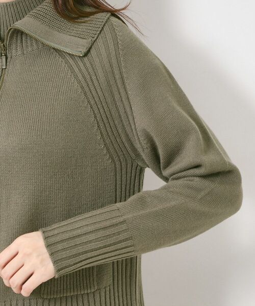 CORDIER / コルディア カーディガン・ボレロ | 【M～4Lサイズ／セットアップ可】ソフト5ジップアップカーディガン | 詳細5