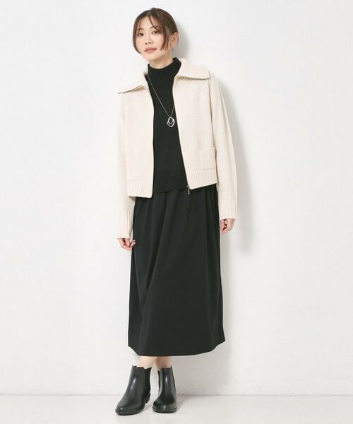 CORDIER / コルディア カーディガン・ボレロ | 【M～4Lサイズ／セットアップ可】ソフト5ジップアップカーディガン | 詳細9